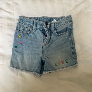 Toddler denim shorts